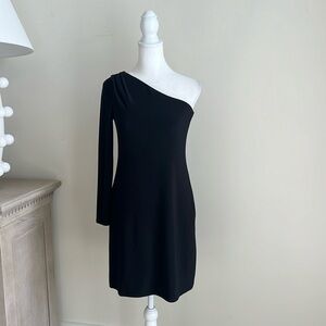 Women’s White House Black Market NWT one sleeve dress size petite extra small